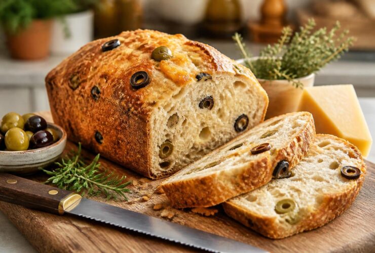 Martha Stewart Olive And Cheese Bread Recipe