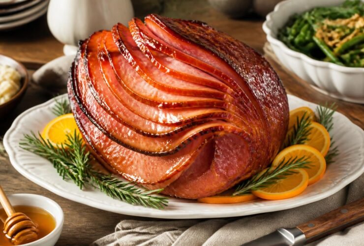 Martha Stewart Honey Glazed Spiral Ham Recipe