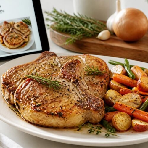 Martha Stewart Baked Pork Chops Recipe
