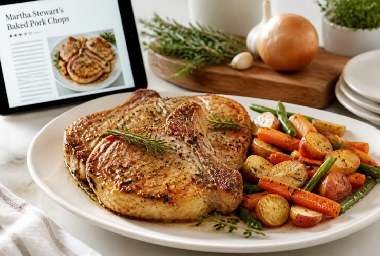 Martha Stewart Baked Pork Chops Recipe
