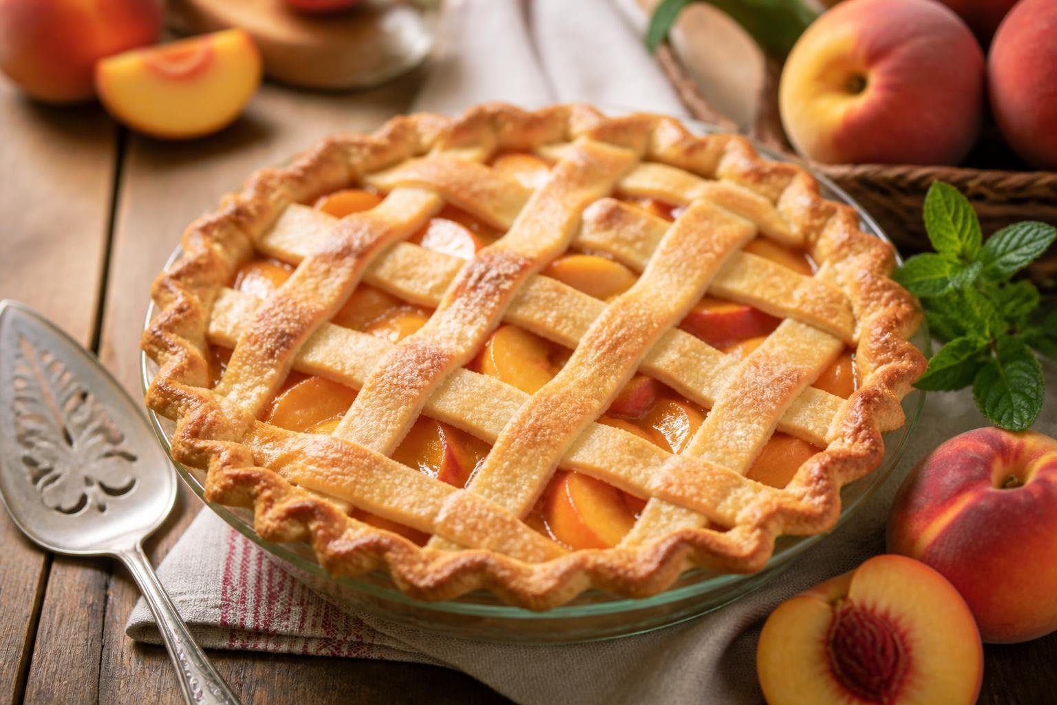Martha Stewart Peach Pie Recipe