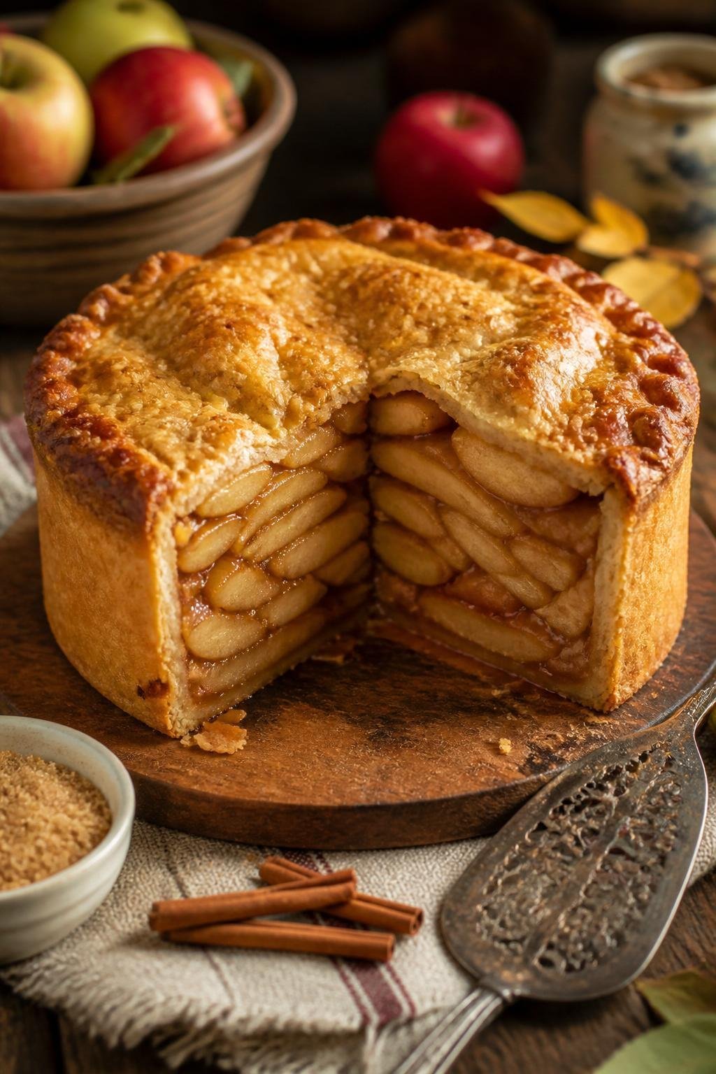 Martha Stewart Mile High Apple Pie Recipe
