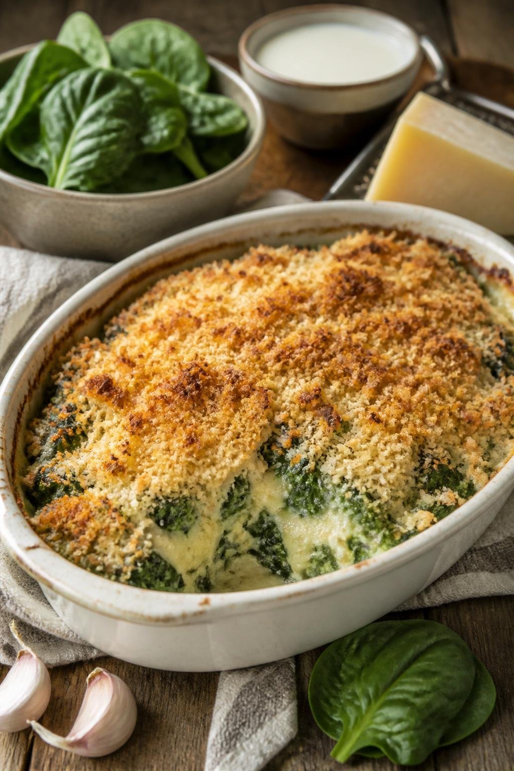 Ina Garten Spinach Gratin Recipe