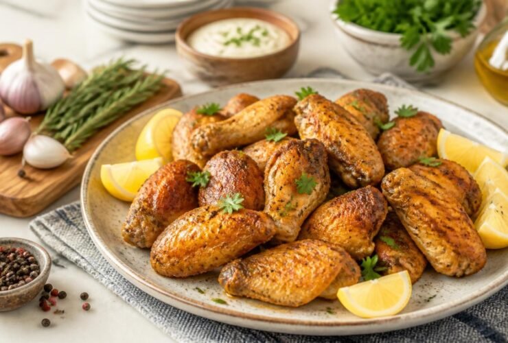 Martha Stewart Baked Chicken Wings Recipe