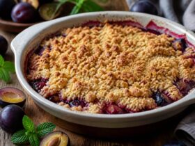 Hairy Bikers Plum Crumble Recipe