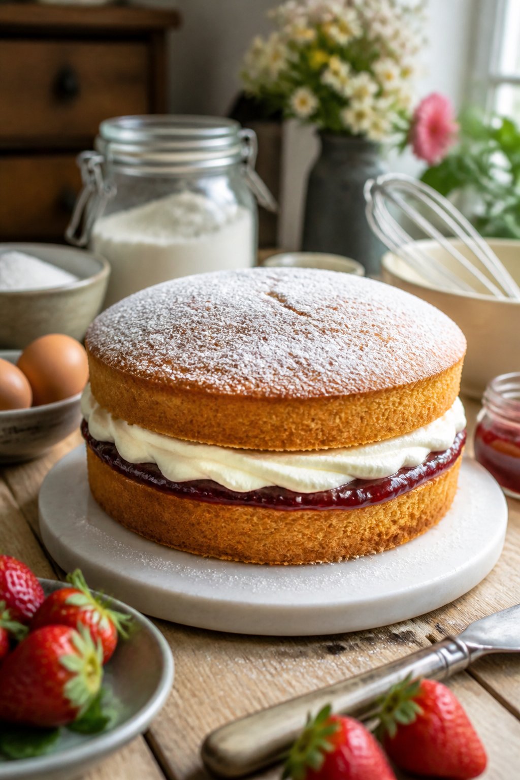 Hairy Bikers Victoria Sponge Recipe