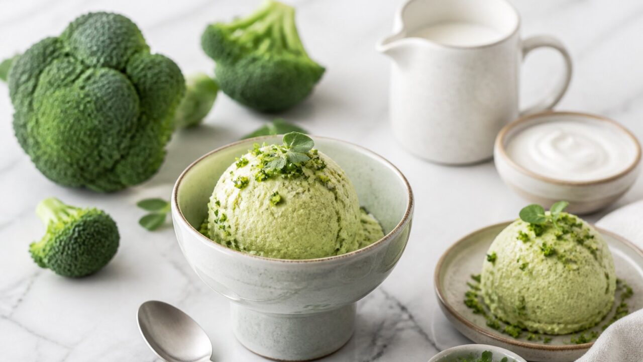 Broccoli Ice Cream Recipe
