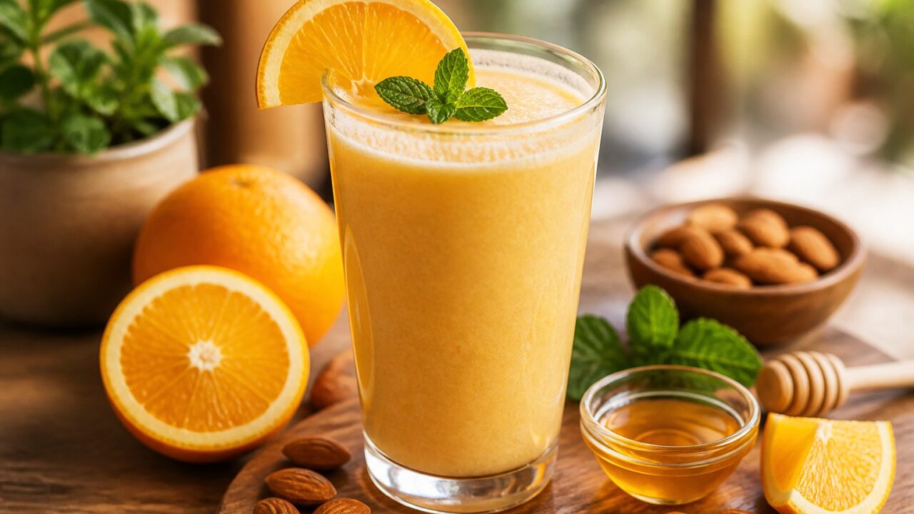 Creamy Orange Adrenal Cocktail Recipe