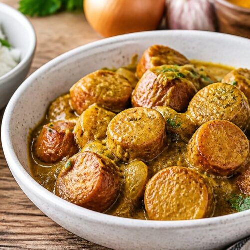 Curried Sausages Recipe