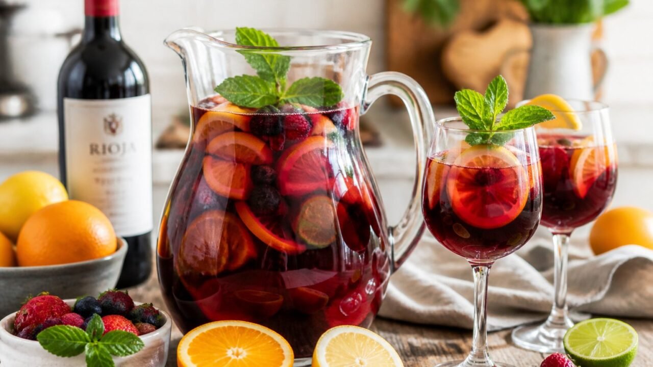 Easy Classic Red Wine Sangria Recipe