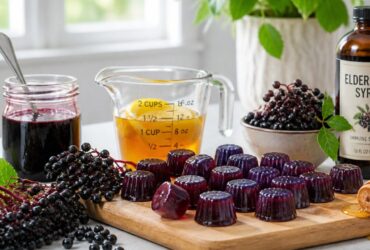 Easy Homemade Elderberry Gummies Recipe