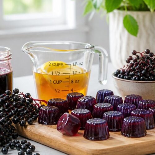 Easy Homemade Elderberry Gummies Recipe