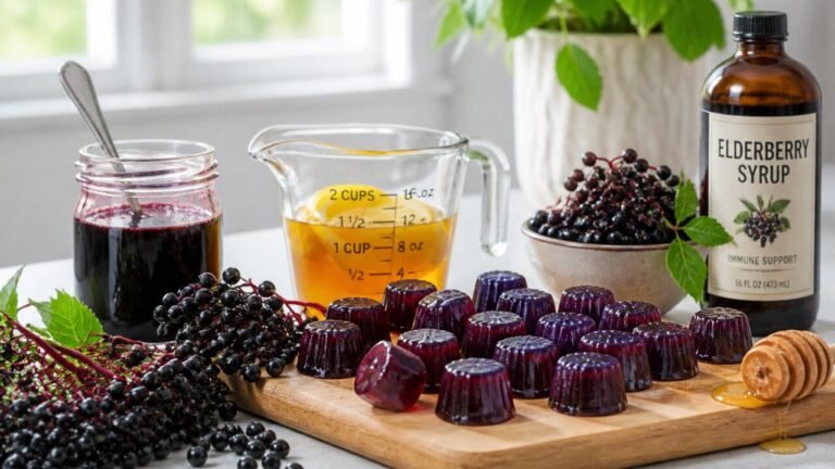 Easy Homemade Elderberry Gummies Recipe