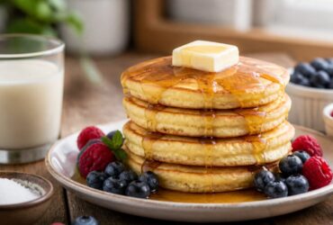 Fluffy Keto Pancakes Recipe