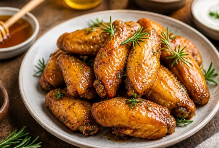 Honey Gold Wings Recipe
