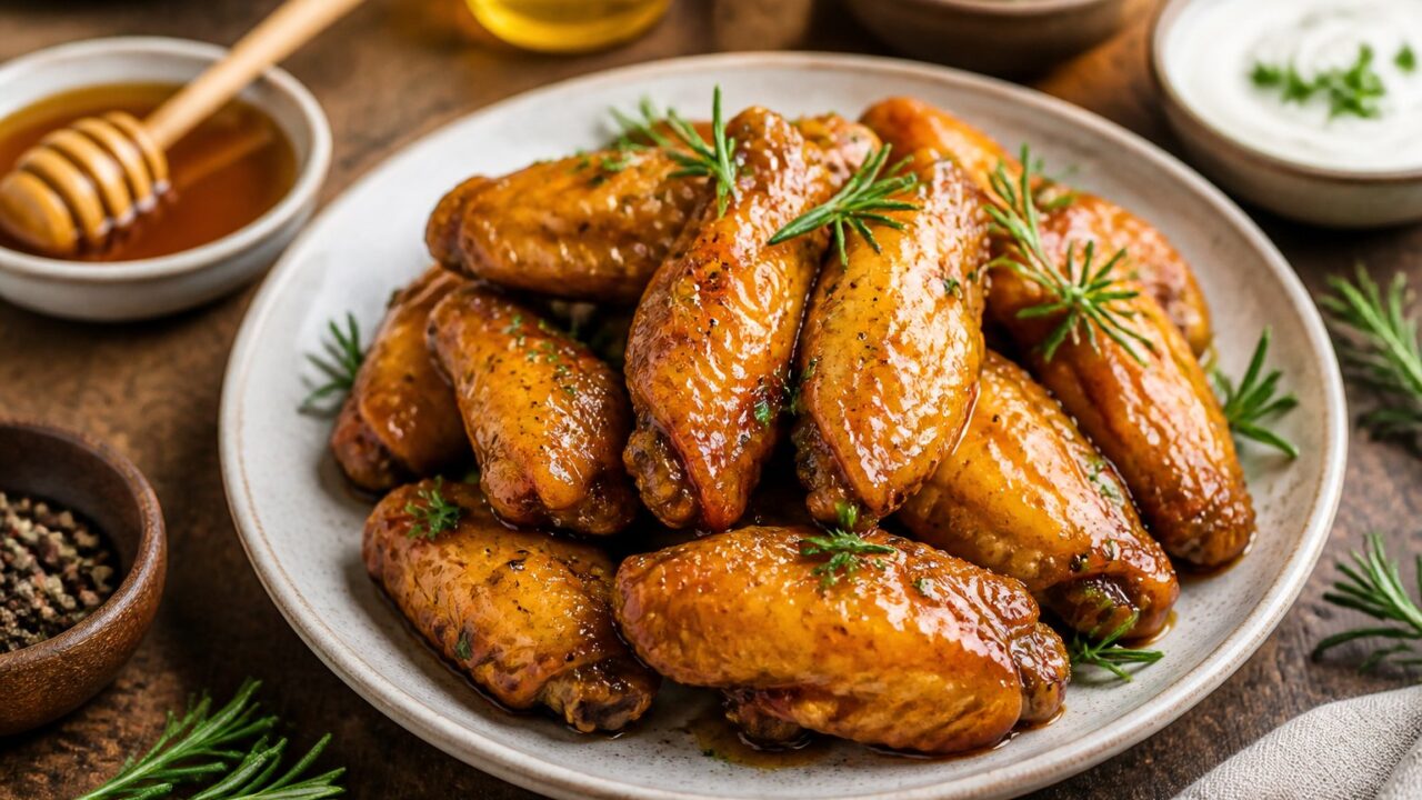 Honey Gold Wings Recipe