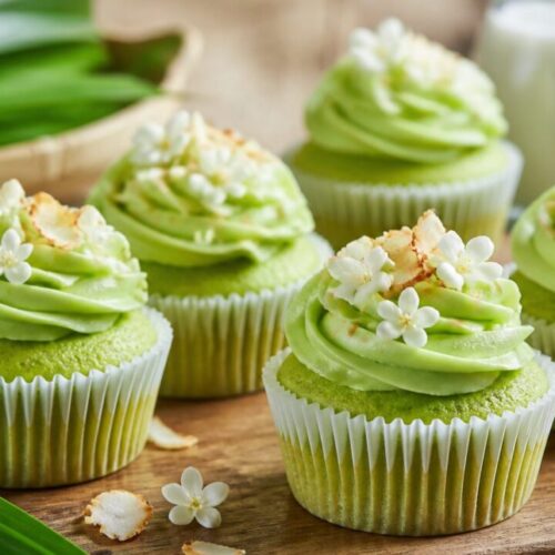 Pandan Cupcakes Recipe