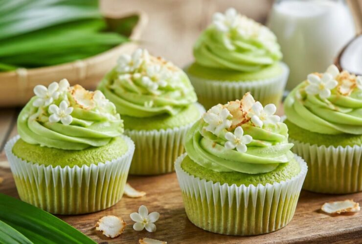 Pandan Cupcakes Recipe