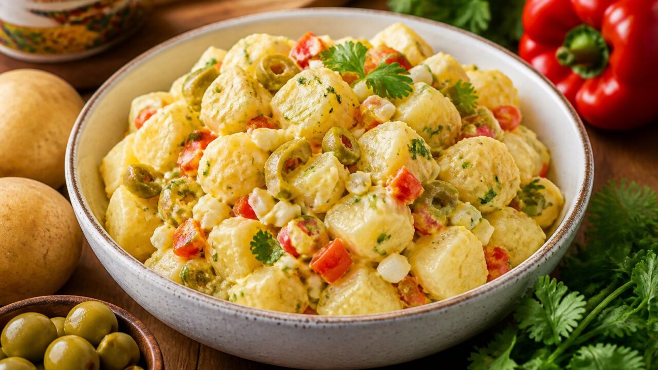 Puerto Rican Potato Salad Recipe