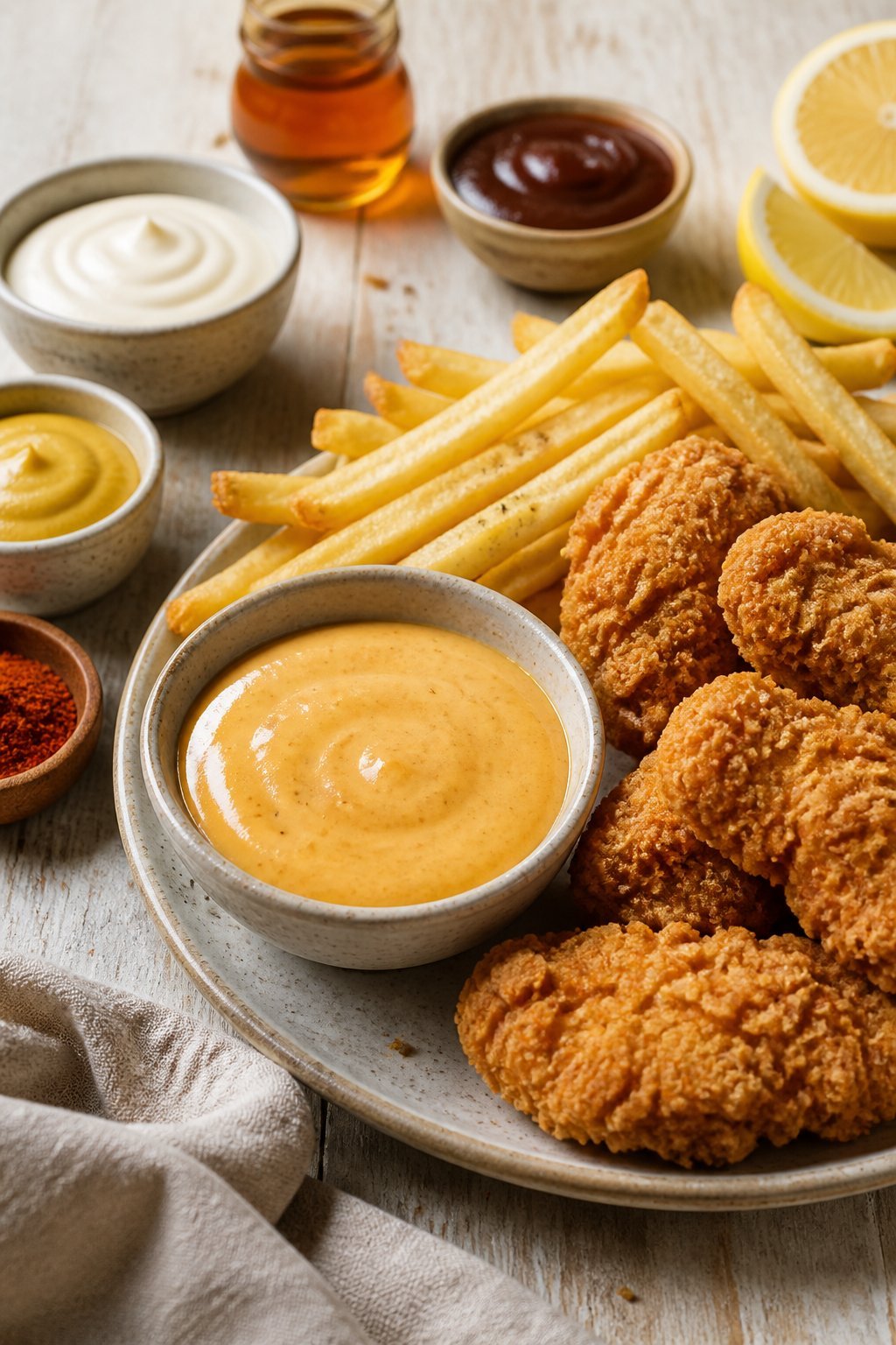 Vegan Chick-fil-A Sauce Recipe close-up, ready to serve