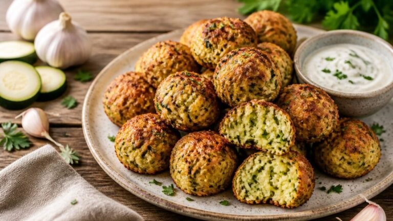 Zucchini Garlic Bites Recipe