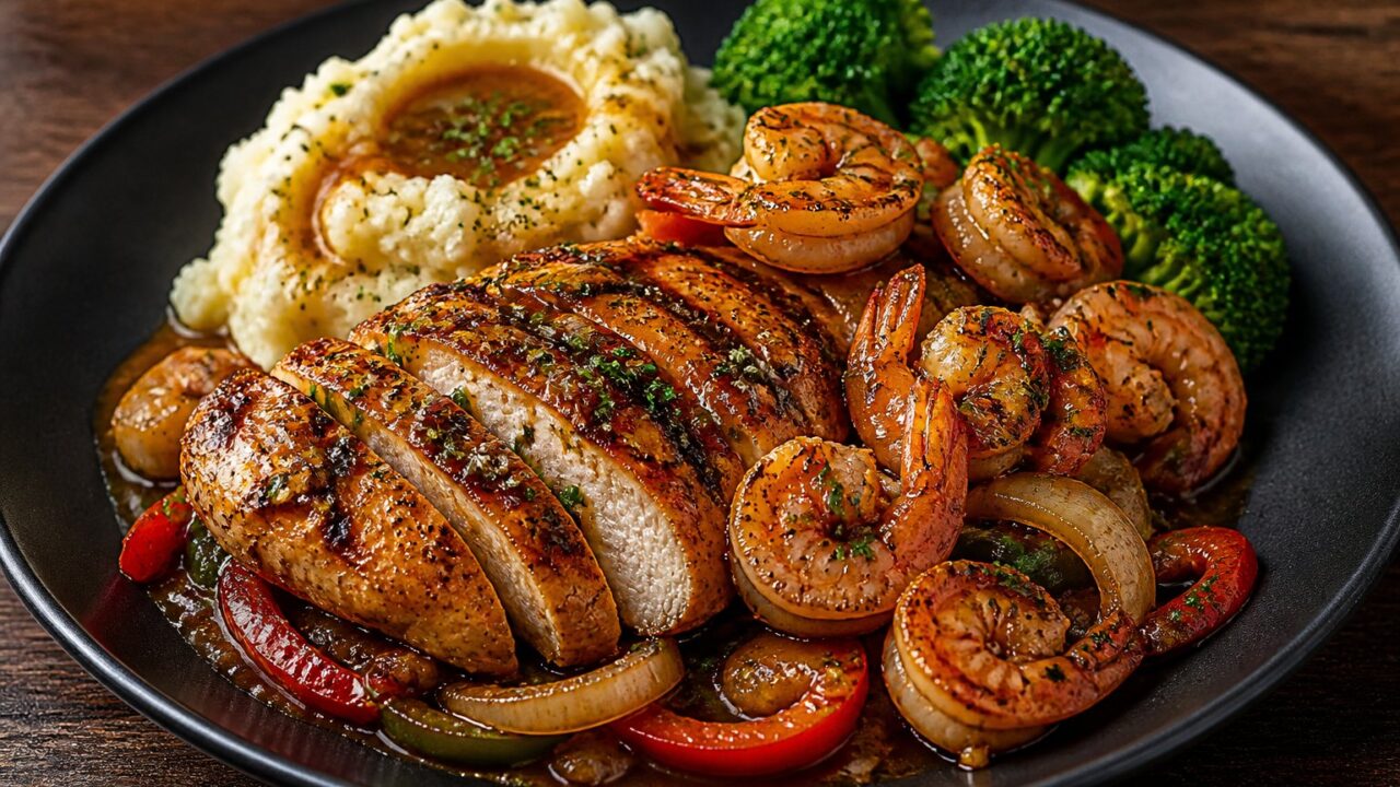 Applebees Bourbon Street Chicken And Shrimp Recipe