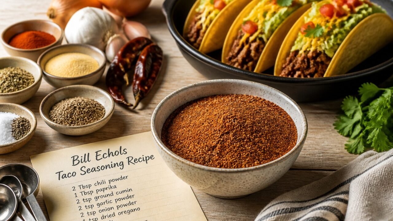 Bill Echols Taco Seasoning Recipe