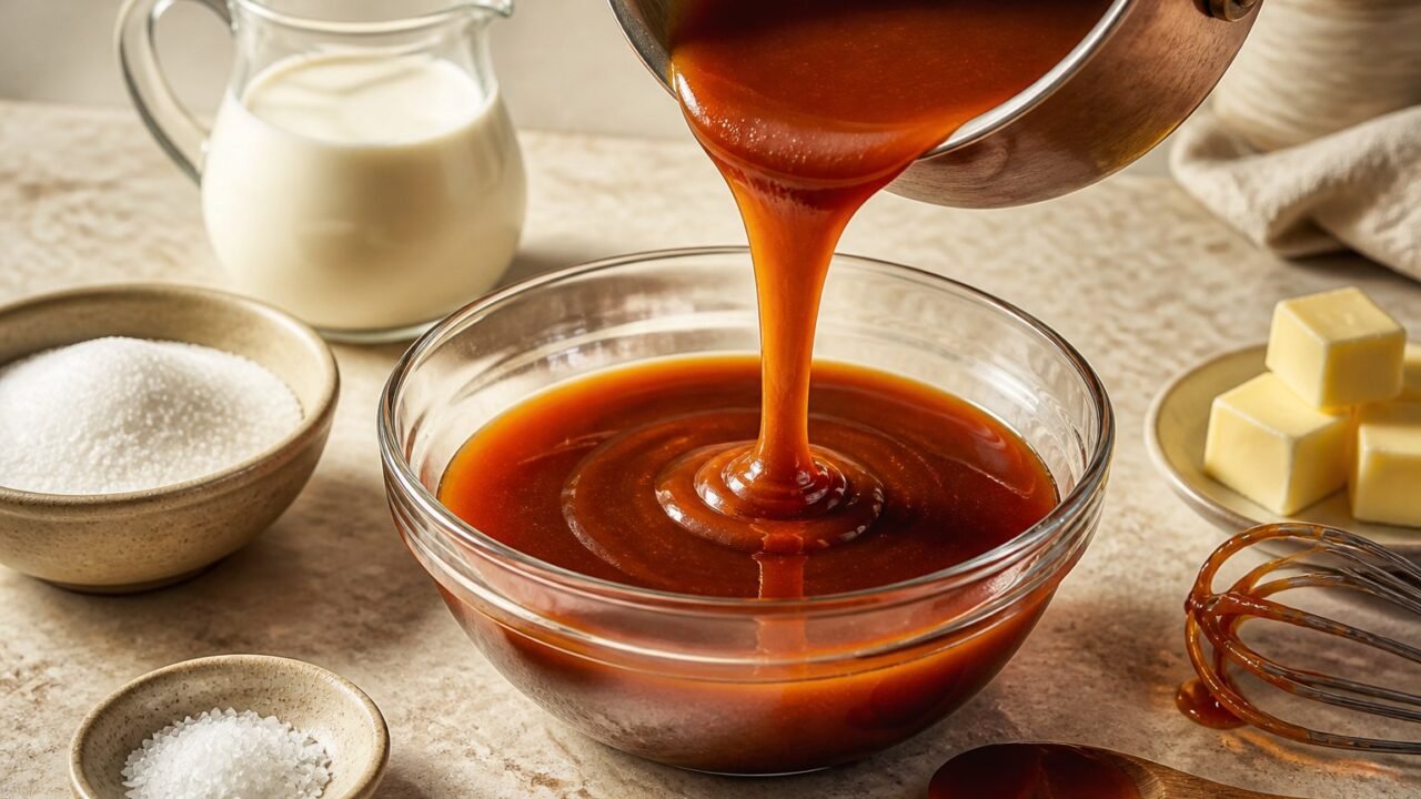 Dark Caramel Sauce Recipe