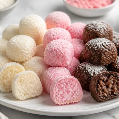 Neapolitan Coconut Candy Recipe