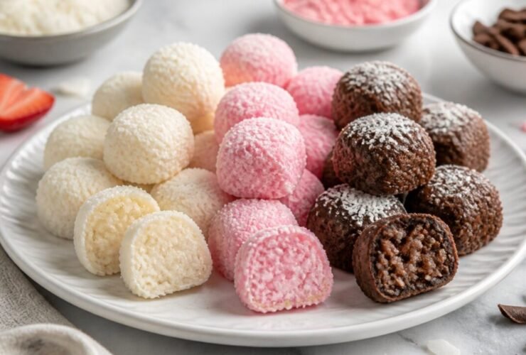 Neapolitan Coconut Candy Recipe