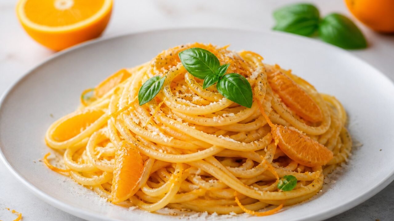 Orange Spaghetti Recipe