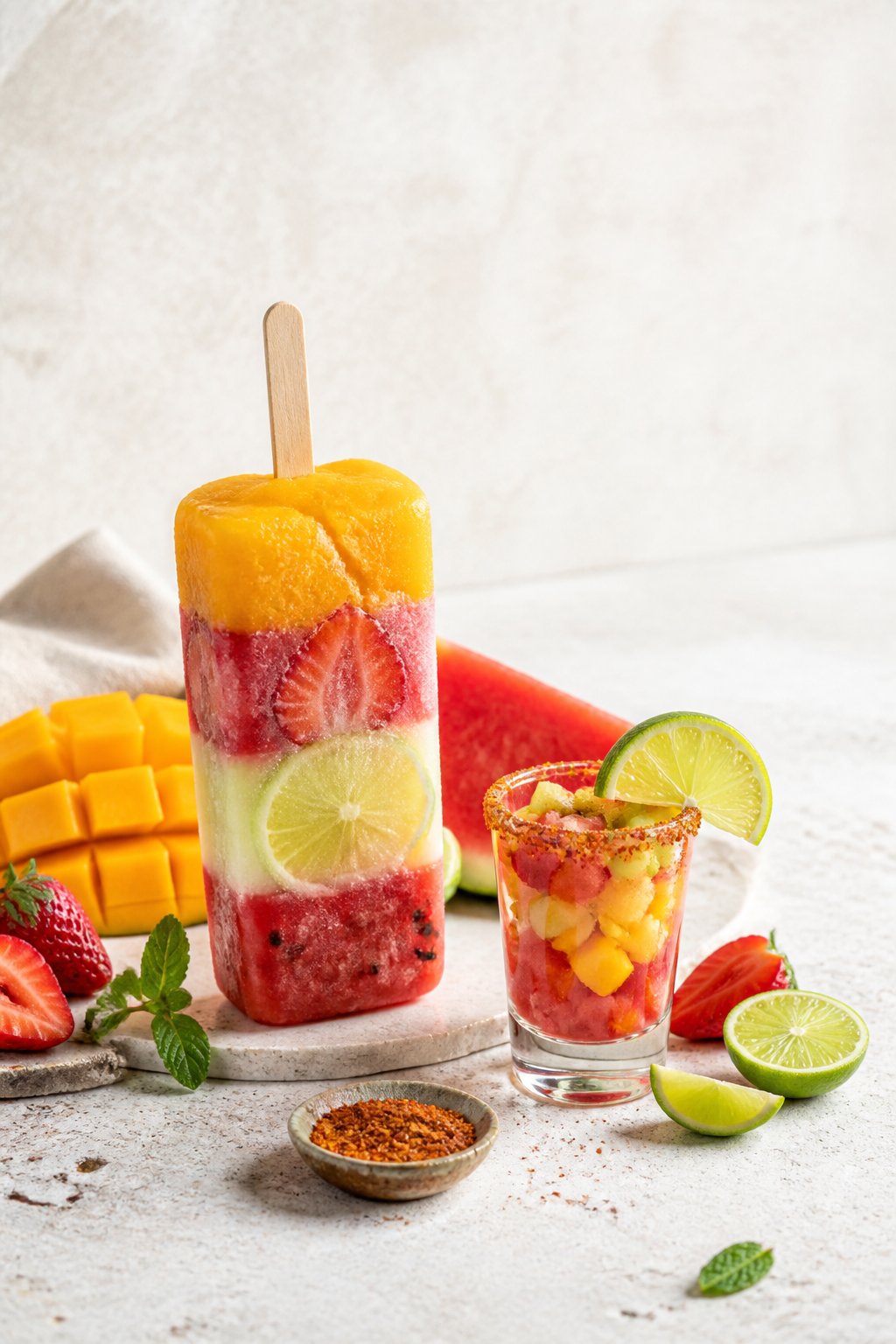 Paleta Shot Recipe close-up, ready to serve