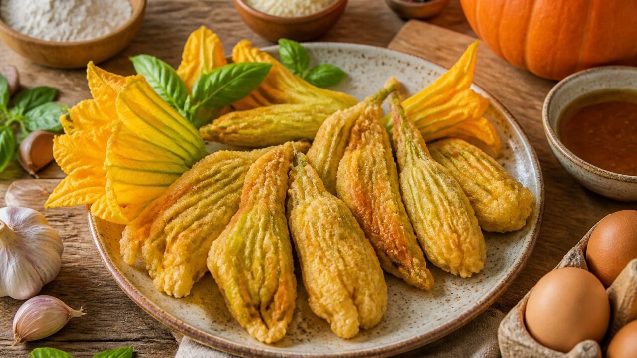 Pumpkin Flower Recipe