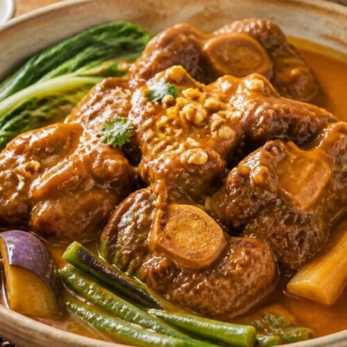 Slow Cooked Oxtail Kare Kare Recipe