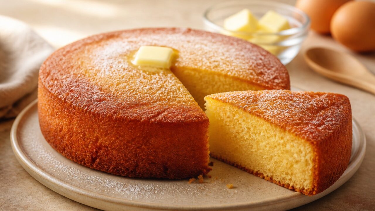 Warm Butter Cake Recipe