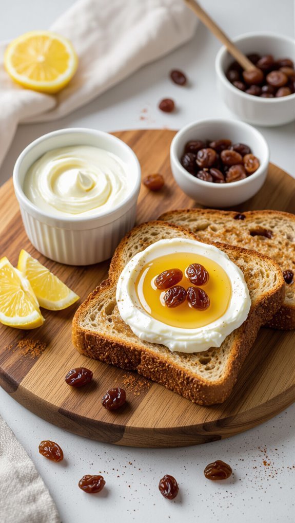 cinnamon raisin toast delight
