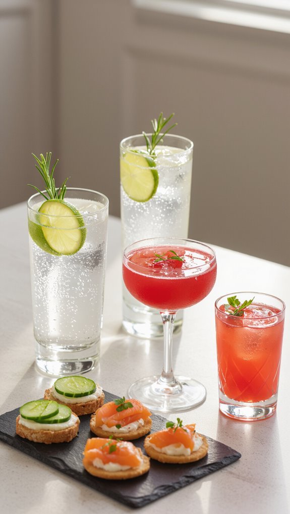 cocktail pairings for birthdays