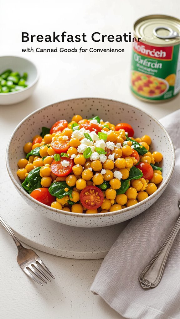 convenient canned breakfast ideas