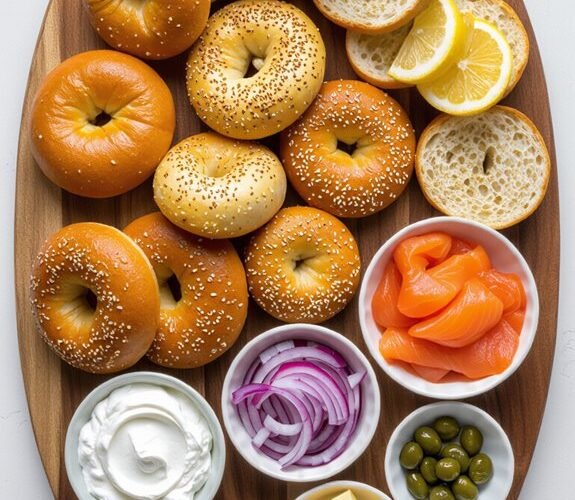customizable bagel board ideas