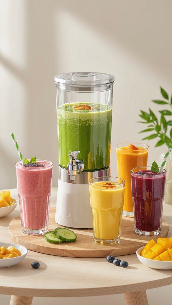 customizable smoothie and juice