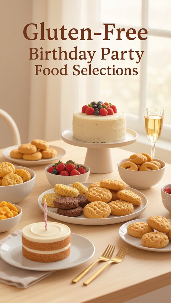 delicious gluten free party ideas