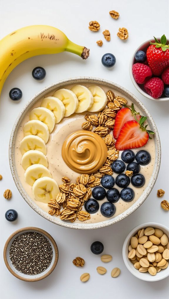 delicious nutritious smoothie bowl