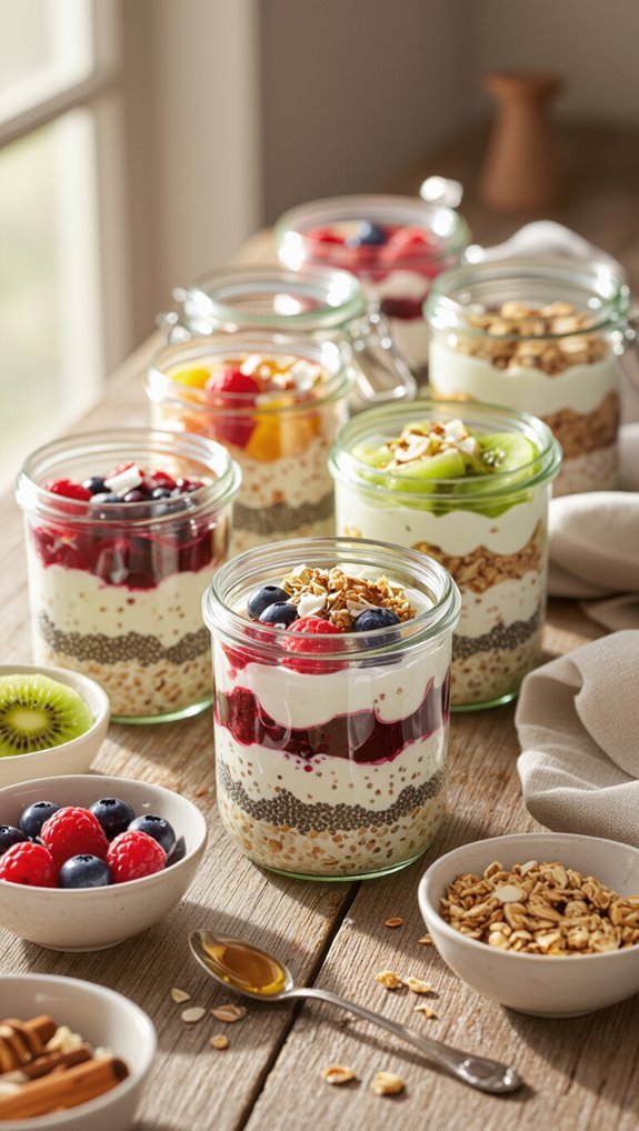 diy overnight oats bar