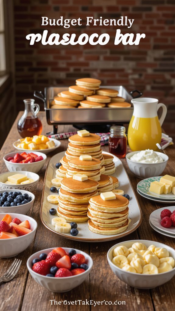 diy pancake bar ideas