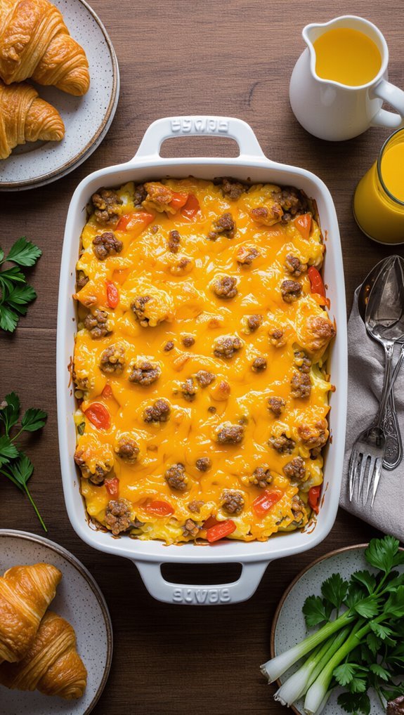 easy crowd pleasing breakfast casserole