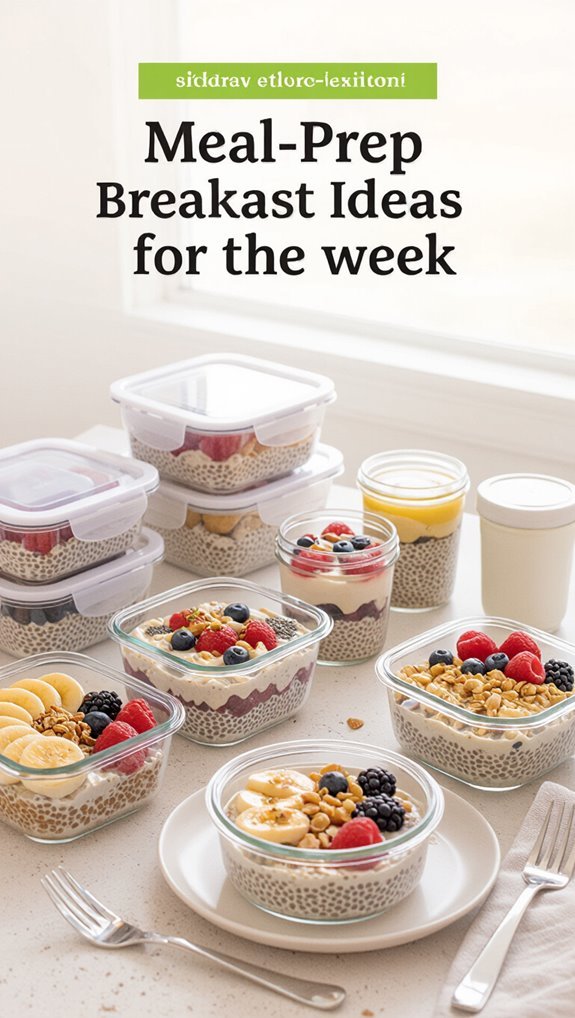 easy meal prep breakfasts