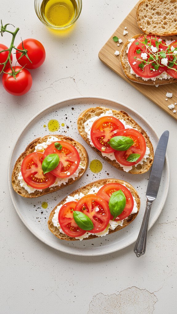 fresh tomato basil delight