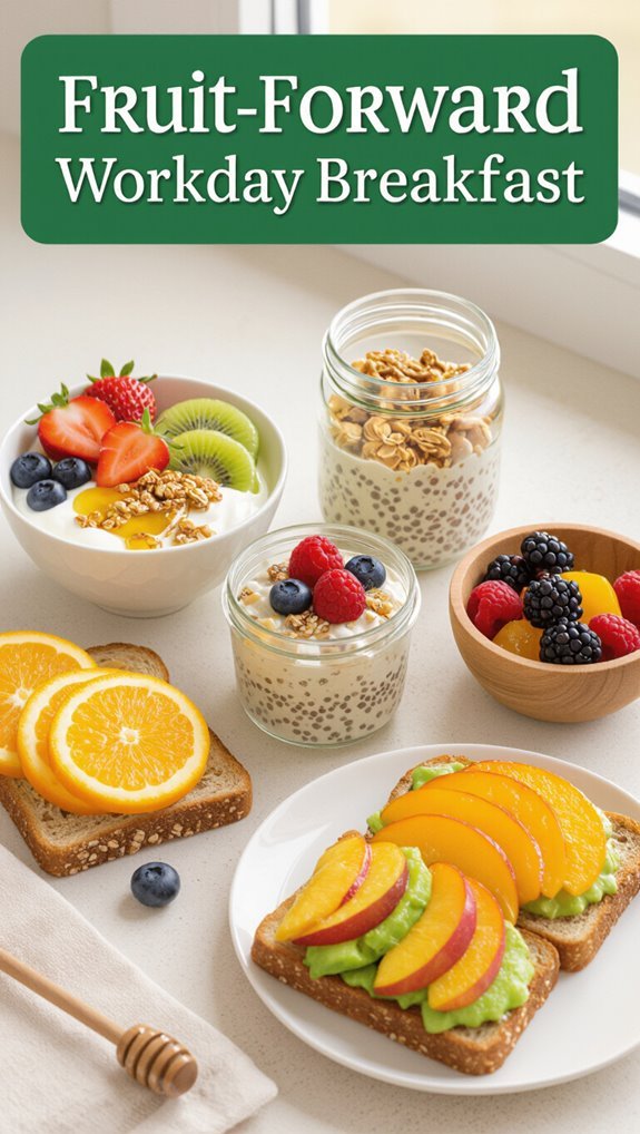 fruitful portable breakfast idea