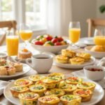 interactive birthday brunch stations