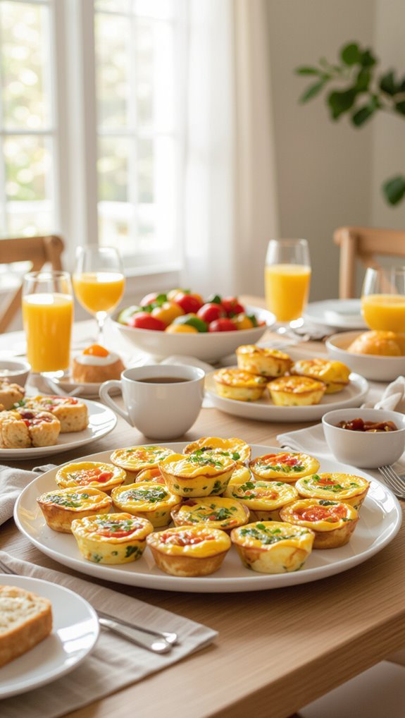 interactive birthday brunch stations